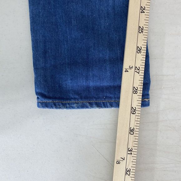 Paige Jeans Women's Size 26 (30x29) Skyline Ankle Peg Denim Distressed Grunge - Picture 15 of 16